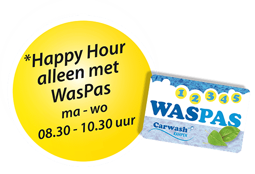 Alleen happy hour met de waspas