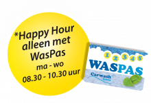 Happy hour actie Carwash Kampen Happy hour actie Carwash Kampen